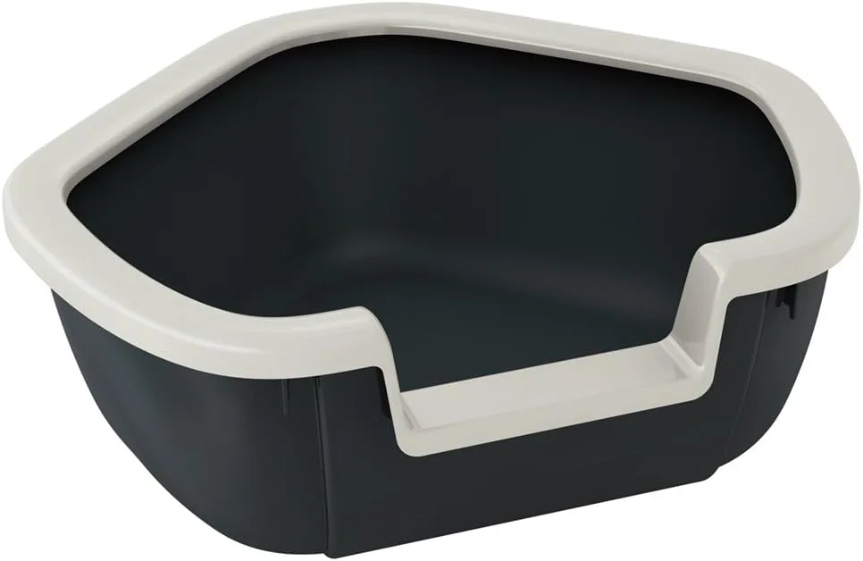 Ferplast Dama Eck-Katzentoilette für Raumecken